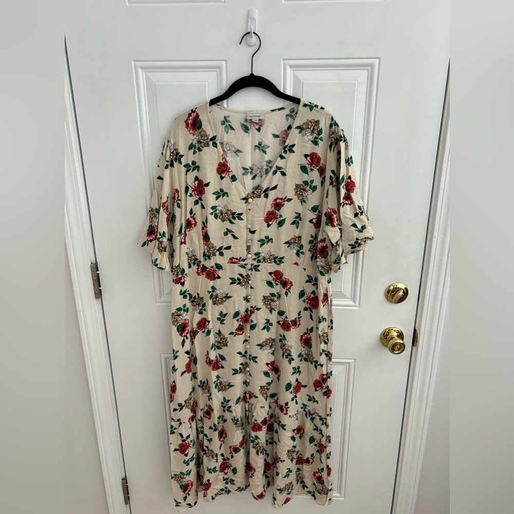 Avenue Plus Flower Dress Women’s Size 22/24